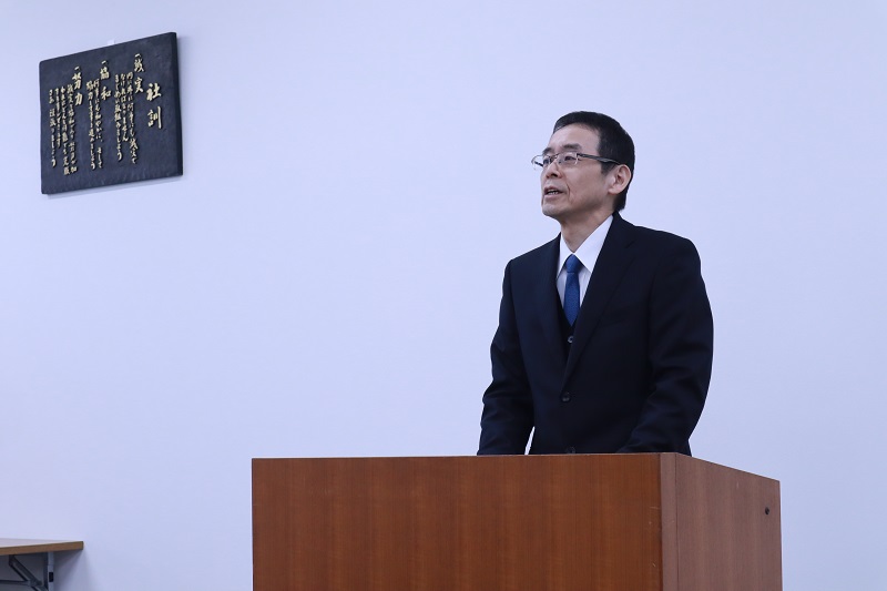 代表取締役社長 竹内 敏紀